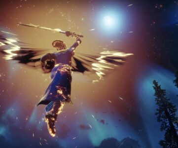 Destiny 2 classes: The Warlock Solar subclass casting its Super Ability