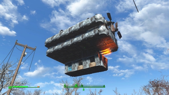 Fallout 4 settlements airship