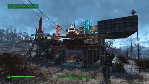 Best Fallout 4 settlements Red Rocket Garage bar